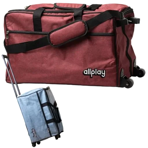Caja del juego Rolling Board Game Bag - Ruby Red