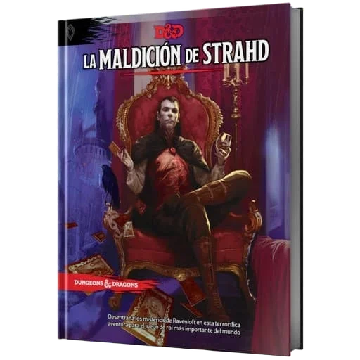 Caja del juego Dungeons & Dragons RPG: La Maldición de Strahd