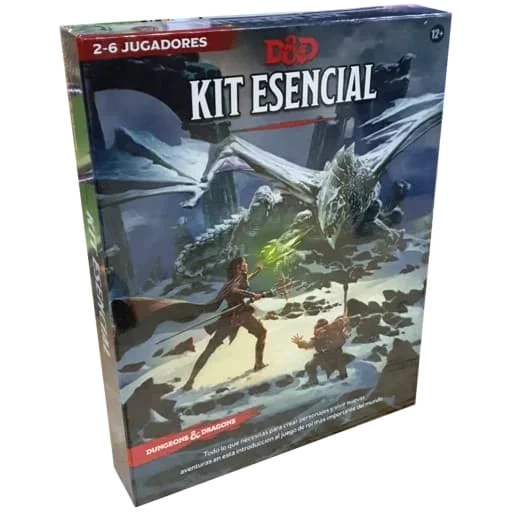 Caja del juego Dungeons & Dragons RPG: Kit Esencial en Español