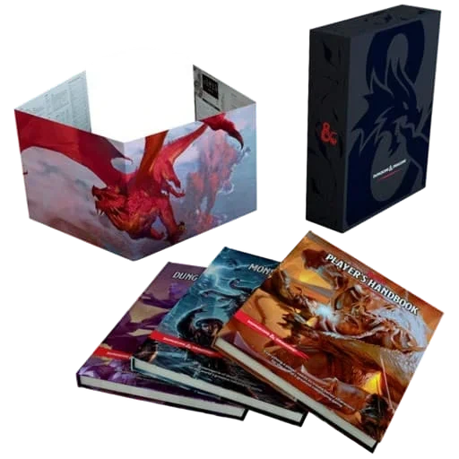 Caja del juego Dungeons & Dragons RPG: 5a Ed. Gift Set en Español