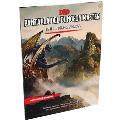 Caja del juego Dungeons & Dragons RPG: Pantalla del Dungeon Master - Reencarnada