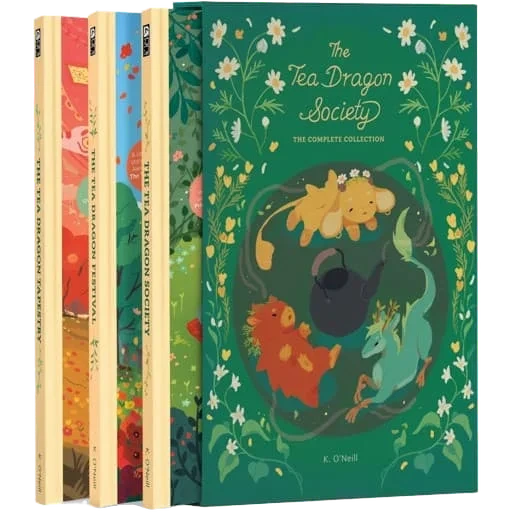 Caja del juego The Tea Dragon Society Box Set The Complete Collection