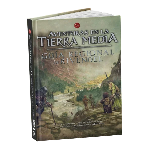 Caja del juego Aventuras en la Tierra Media: Guía Regional de Rivendel