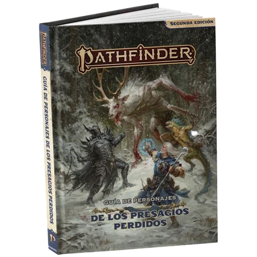 Caja del juego Pathfinder 2a Edición - Guía de personajes de los Presagios Perdidos