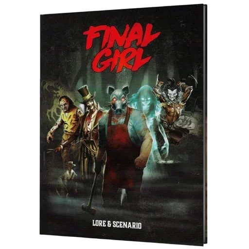 Caja del juego Final Girl: Series 1 - Lore & Scenario Book