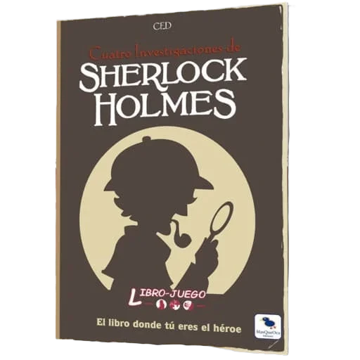 Caja del juego Cuatro Investigaciones de Sherlock Holmes