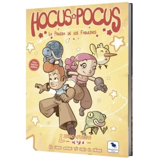 Caja del juego Hocus & Pocus: La Prueba de los Fabulinos