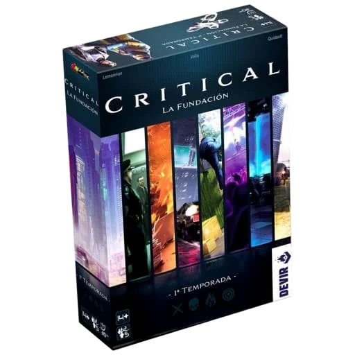 Caja del juego Critical - La Fundación - 1ª Temporada