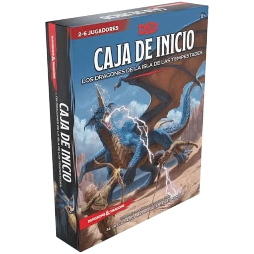 Caja del juego Dungeons & Dragons RPG: Caja de Inicio Los Dragones de la Isla de las Tempestades