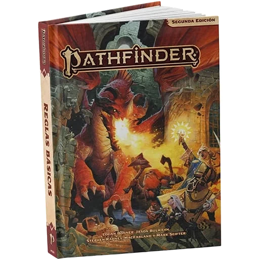 Caja del juego Pathfinder 2a Ed. Reglas Básicas Edición de Bolsillo