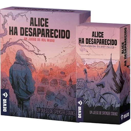 Caja del juego Alice Ha Desaparecido + Silent Falls