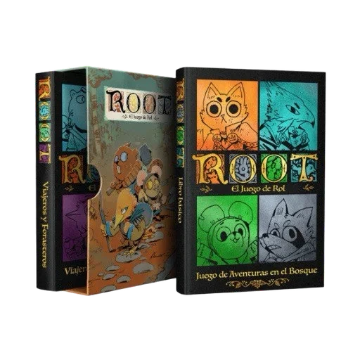 Caja del juego Root: El juego de rol Edición Deluxe
