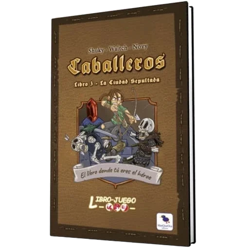 Caja del juego Caballeros: Libro 3 - La Ciudad Sepultada