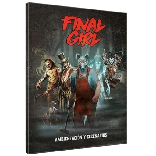 Caja del juego Final Girl: Series 1 - Libro de Ambientación y Escenarios
