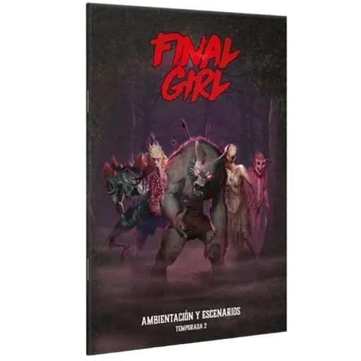 Caja del juego Final Girl: Temporada 2 - Libro de Ambientación y Escenarios