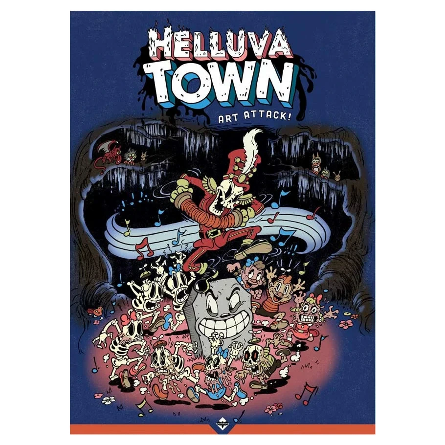 Caja del juego Helluva Town: Cartoon Gangster RPG: Art Attack!
