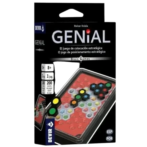 Caja del juego Genial Brain Game