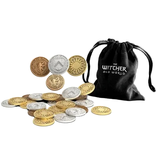 Caja del juego The Witcher Old World - Metal Coins