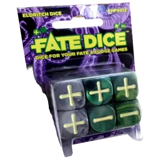Caja del juego Fate Dice: Eldritch