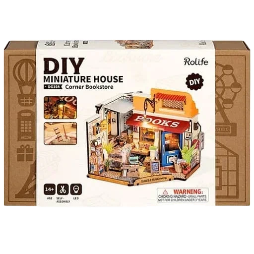 Caja del juego Rolife Corner Bookstore