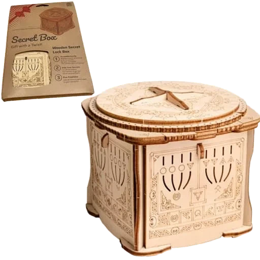 Caja del juego Puzzle: Secret Lock Box