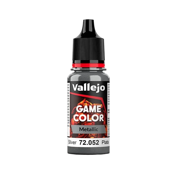 Caja del juego Vallejo Game Color Tinta - Plata