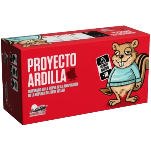 Caja del juego Proyecto Ardilla