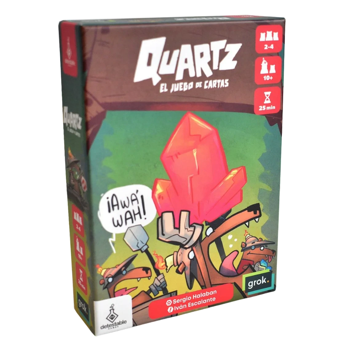 Caja del juego Quartz: El Juego de Cartas