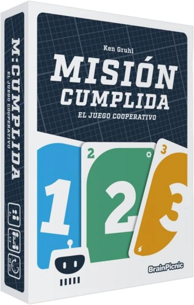 Caja del juego Misión Cumplida