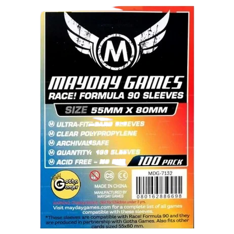 Caja del juego Formula 90 Mayday 55×80