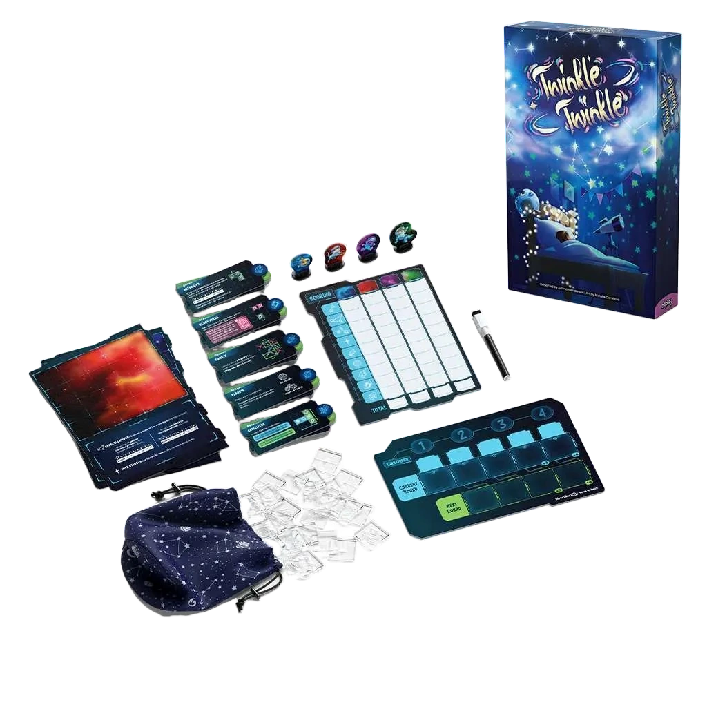 Caja del juego Twinkle Twinkle + Aliens Mini Expansion