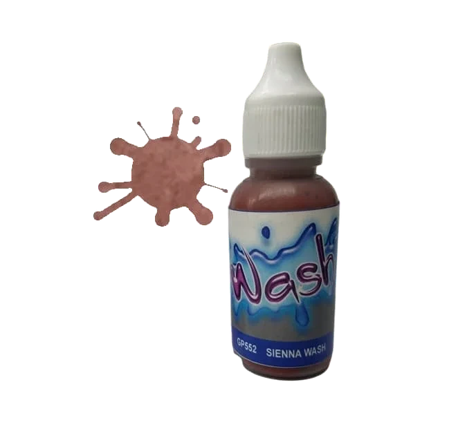 Caja del juego Wash Raw Sienna GP552
