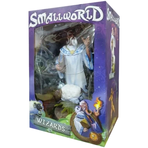 Caja del juego Escultura Small World - Wizards