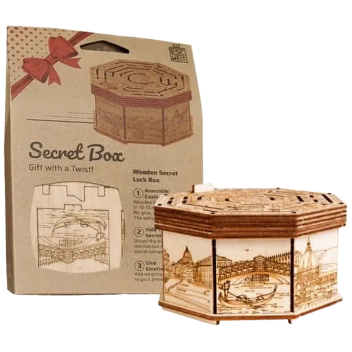 Caja del juego Puzzle: Secret Maze Box