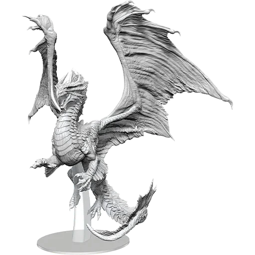 Caja del juego D&D Nolzur's Miniatures: Adult Bronze Dragon