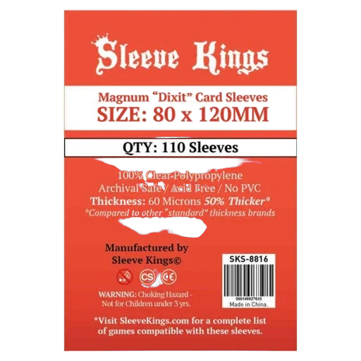Caja del juego Magnum Gold Sleeve Kings 80×120