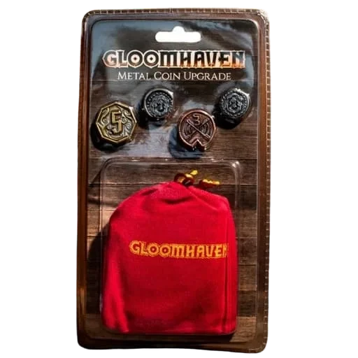 Caja del juego Gloomhaven: Metal Coin Upgrade