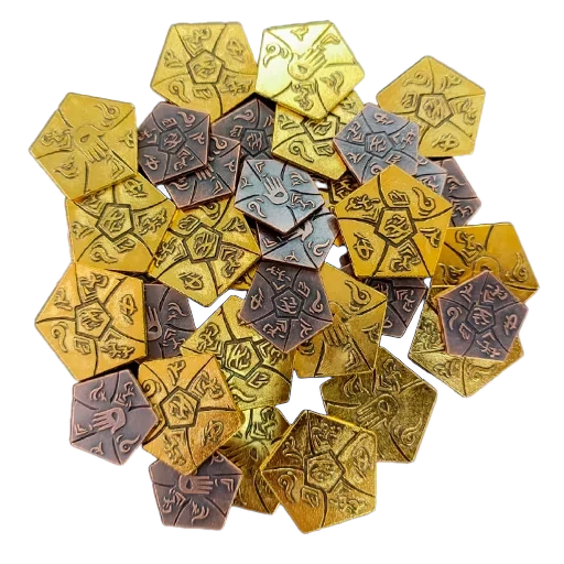 Caja del juego Sleeping Gods - Monedas Metálicas