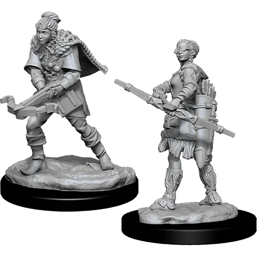 Caja del juego D&D Nolzur's Miniatures: W11 Female Human Ranger