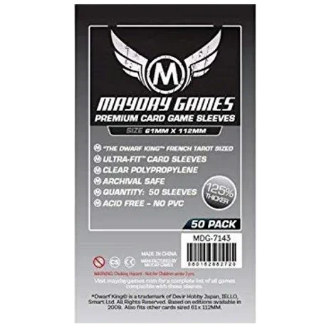 Caja del juego French Tarot Mayday 61×112