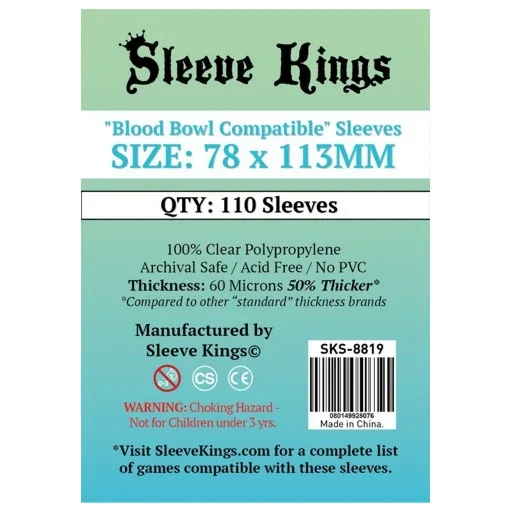 Caja del juego Sleeve Kings 78×113