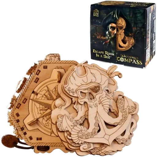 Caja del juego Puzzle: Blackbeard's Compass