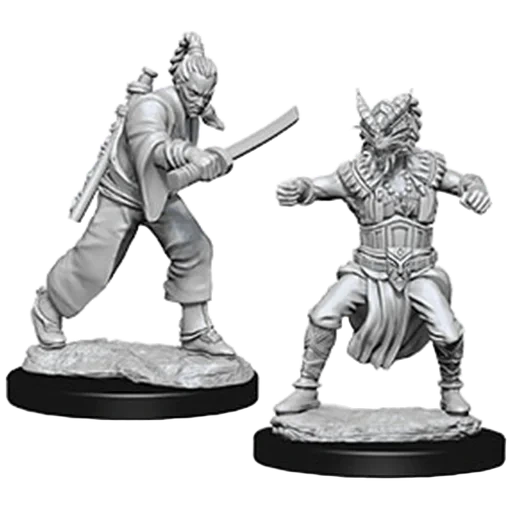 Caja del juego D&D Nolzur's Miniatures: W08 Male Human Monk