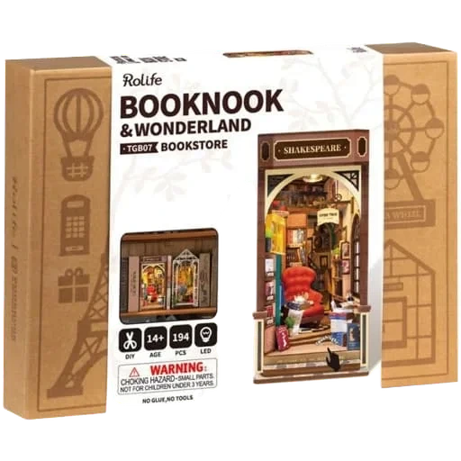 Caja del juego Rolife Booknook & Wonderland Garden House