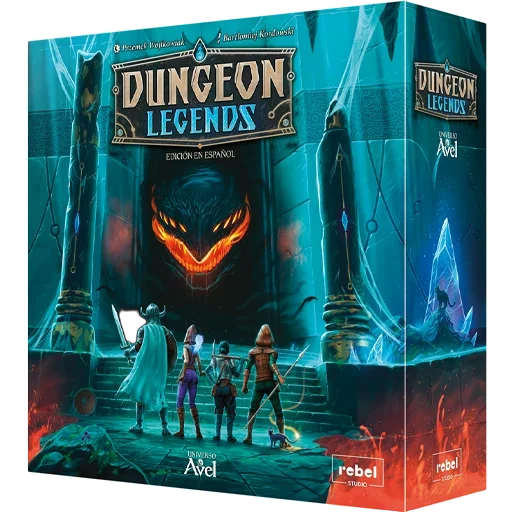 Caja del juego Dungeon Legends en Español