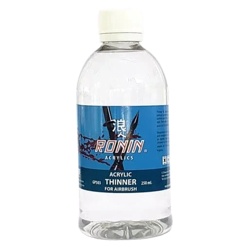 Caja del juego Thinner Acrílico Para Aerógrafo 250 ml. GP503