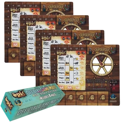 Caja del juego Tiny Epic Pirates: Official Game Player Mats