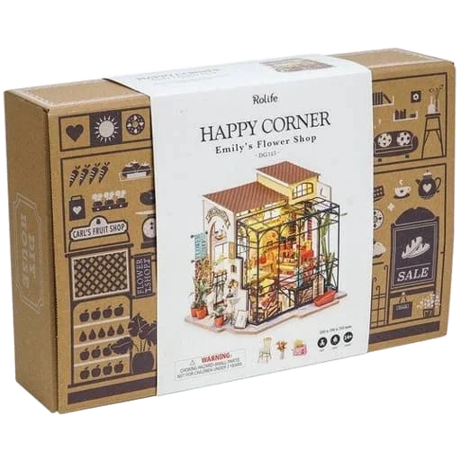 Caja del juego Rolife Emily's Flower Shop Miniature House