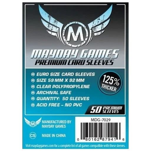 Caja del juego Standard Euro Mayday 59×92