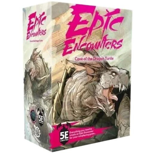 Caja del juego Epic Encounters: Cove of the Dragon Turtle